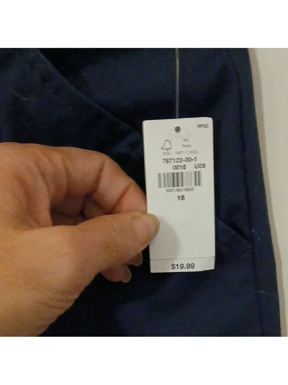 Old Navy Girl Navy Blue Boot Cut Pants Size 16